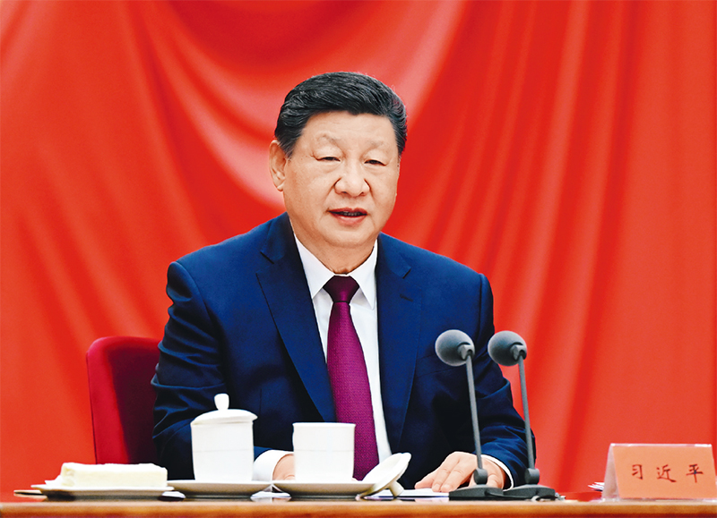 2026年1月12日,中共中央总书记、国家主席、中央军委主席习近平在中国共产党第二十届中央纪律检查委员会第五次全体会议上发表重要讲话。新华社记者 谢环驰/摄